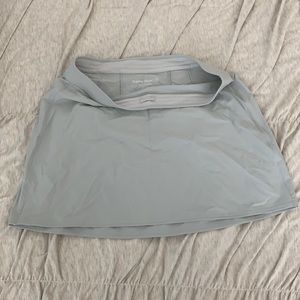 Outdoor voices light grey medium tennis skirt